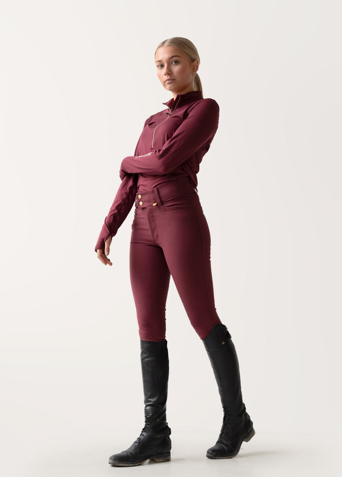 Pantalon d'équitation Nellie Classic, bleu marine