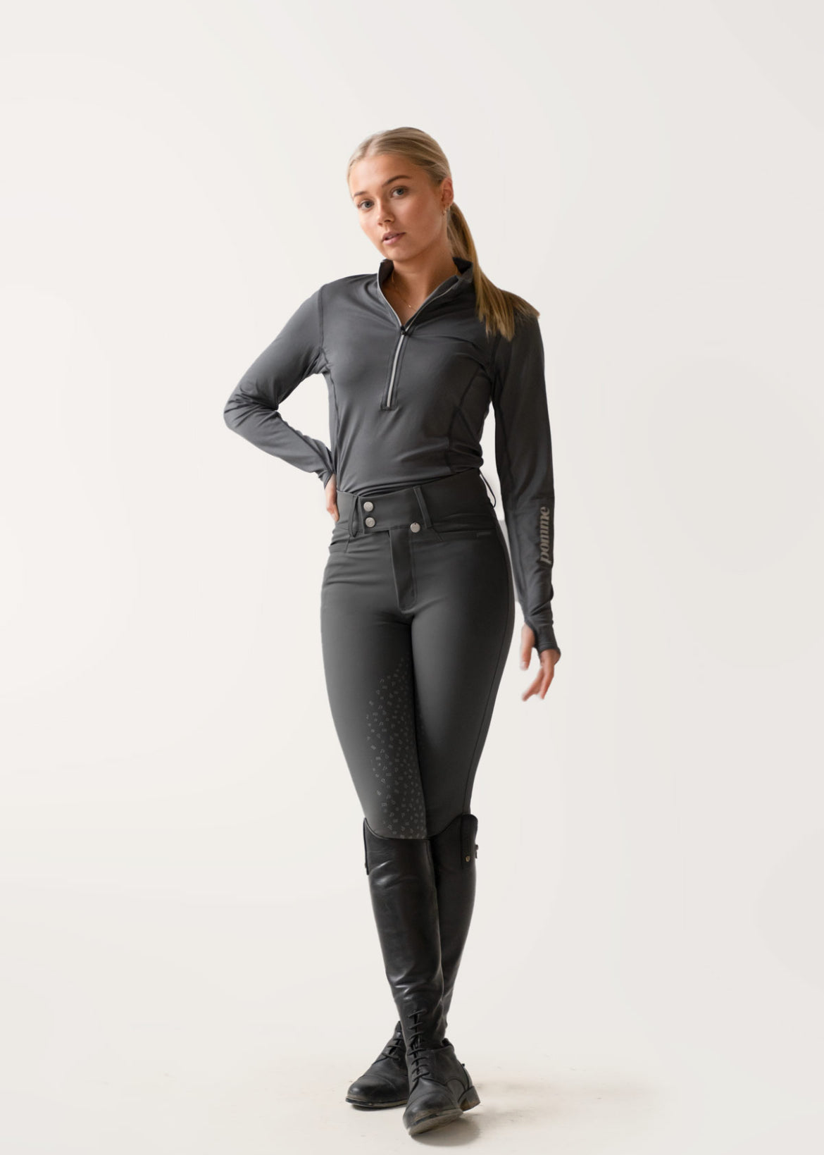 Pantalon d'équitation Nellie Classic, bleu marine